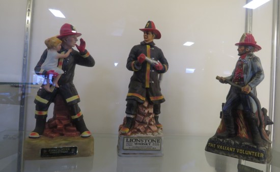 statues or liquor bottles!