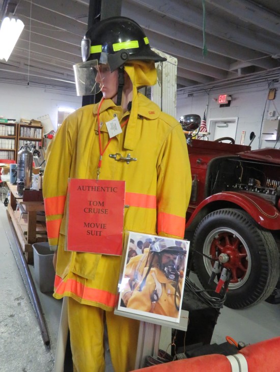 Tom Cruise fireman suit!