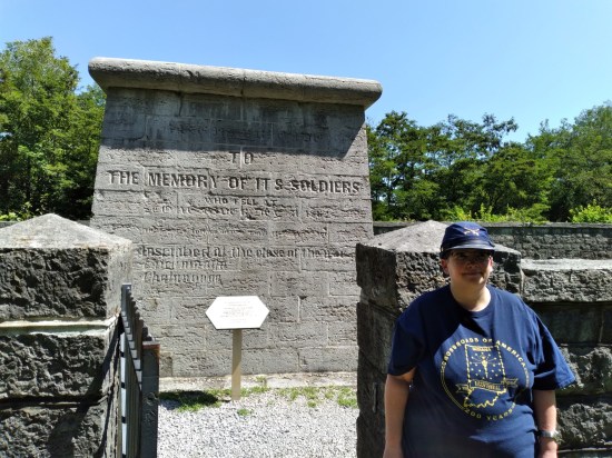 Anne and Stones River memorial.
