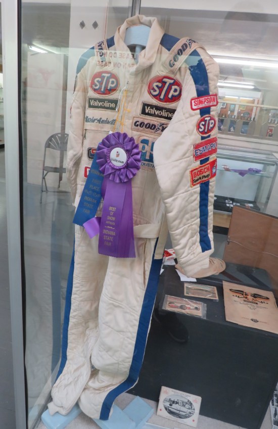 antique racing jumpsuit!