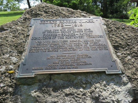 George Rogers Clark plaque!
