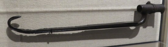 hooked bayonet!