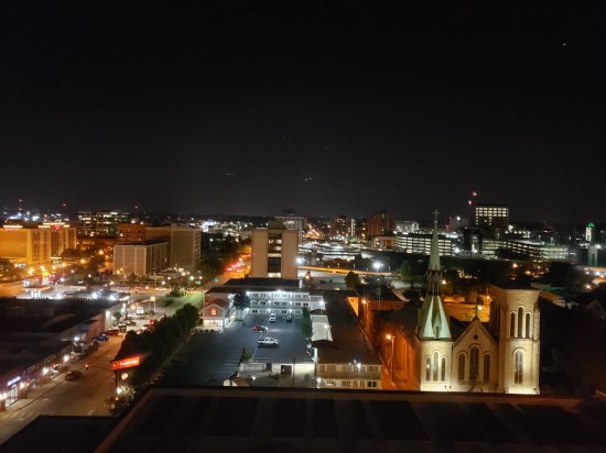 Louisville view nighttime!