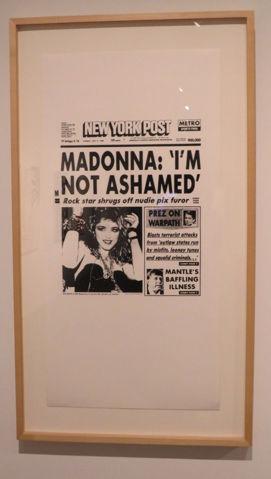Madonna I'm Not Ashamed!