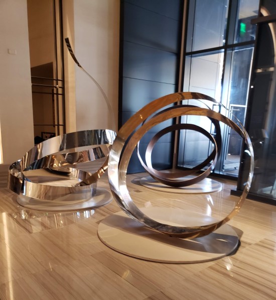 Omni Hotel sculptures!