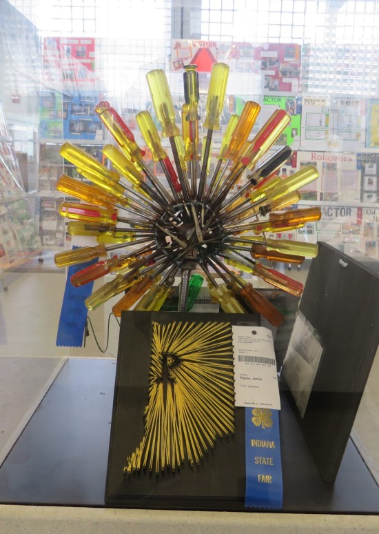 screwdriver sculpture!