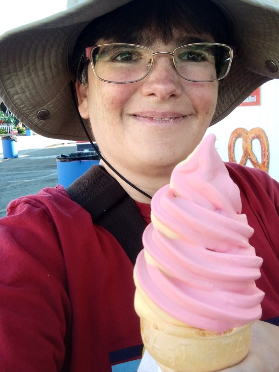 strawberry pineapple ice cream!