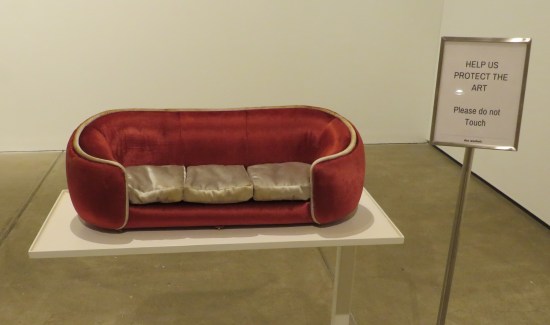 Andy Warhol's sofa!