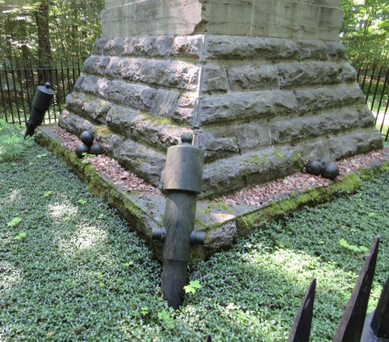 cannonballs and greenery!