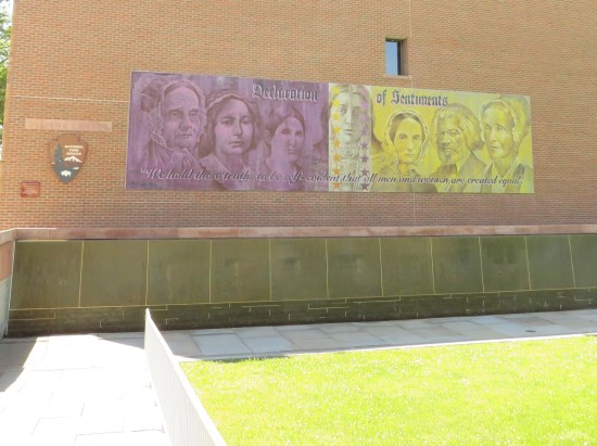 Declaration of Sentiments mural!