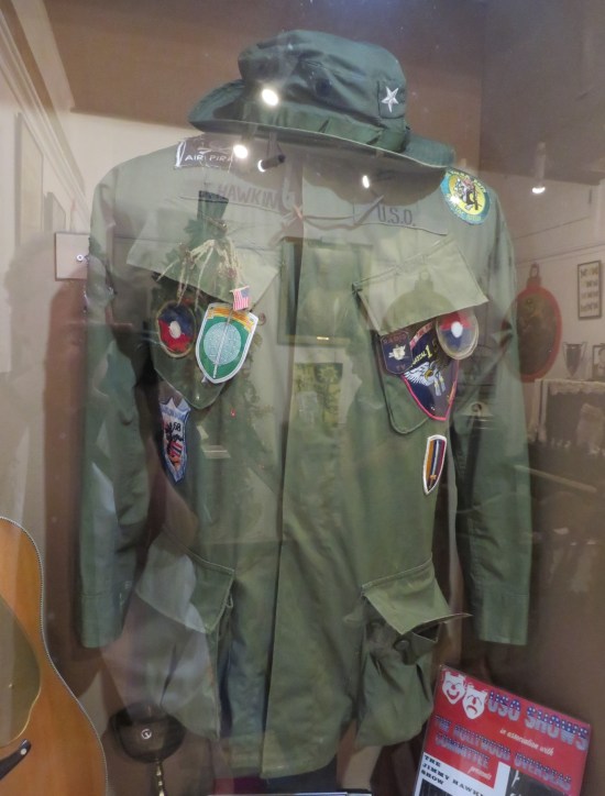 Hawkins' 1968 Vietnam tour jacket!
