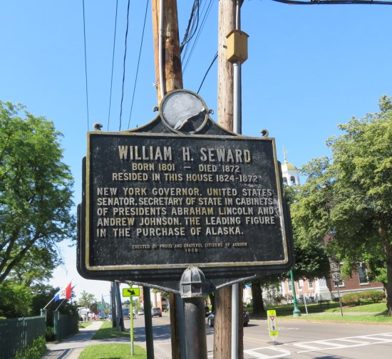 Seward House sign!