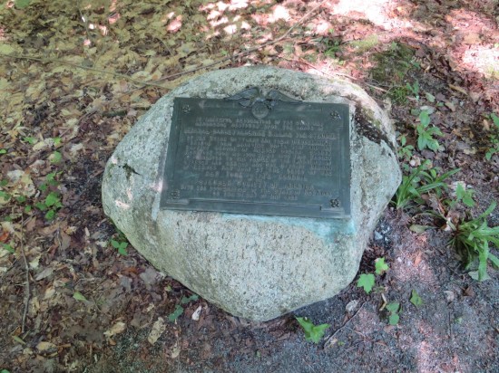 von Steuben mini rock plaque!