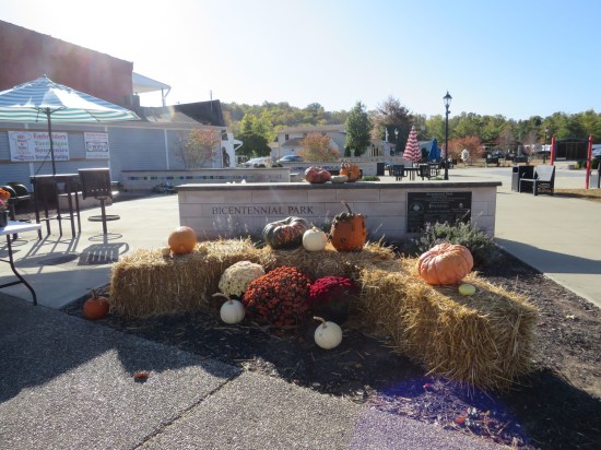 Bicentennial Park pumpkins, Corydon, Indiana