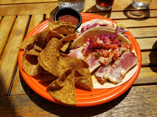 Cajun Ahi Tuna Tacos!