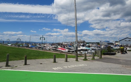 Champlain marina!