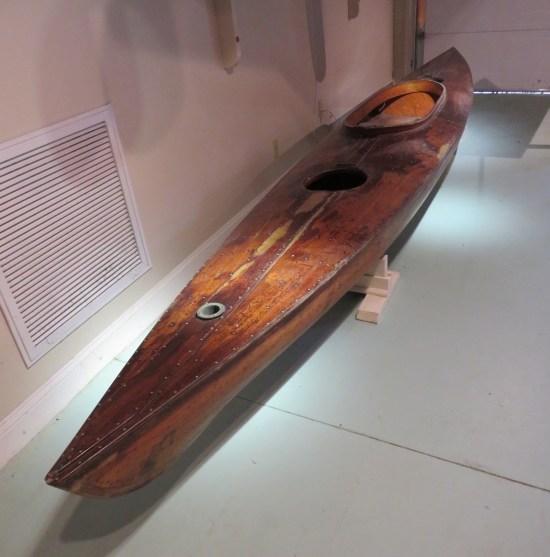 decked sailing canoe!