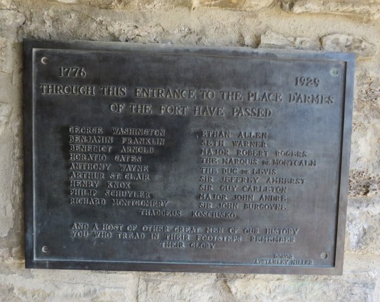 famous people check-in plaque!