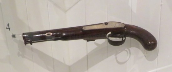 flintlock pistol!