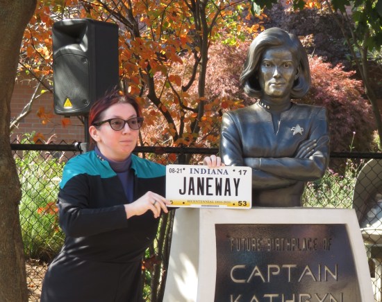 Janeway license plate!