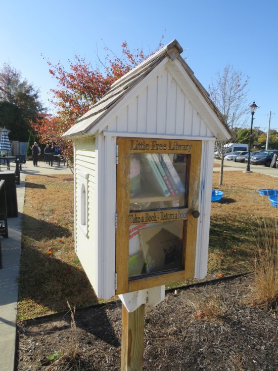 Little Free Library in Corydon's Bicentennial Park