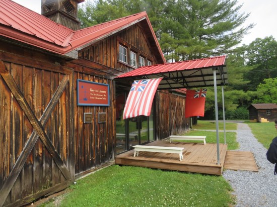 Revolutionary War boating exhibit!