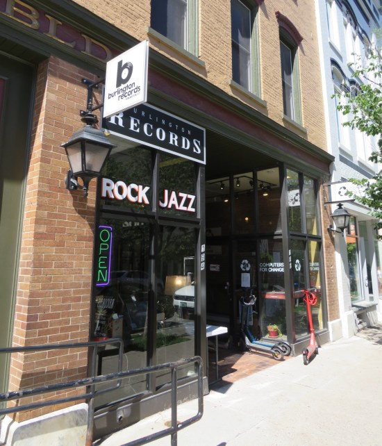Burlington Records music store