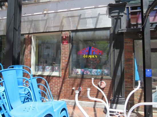 Earth Prime Comics in Burlington.