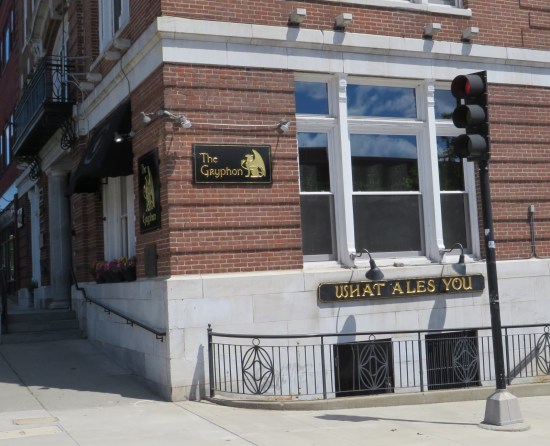 Gryphon restaurant in Burlington