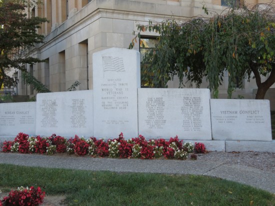 Corydon's war monument collection.