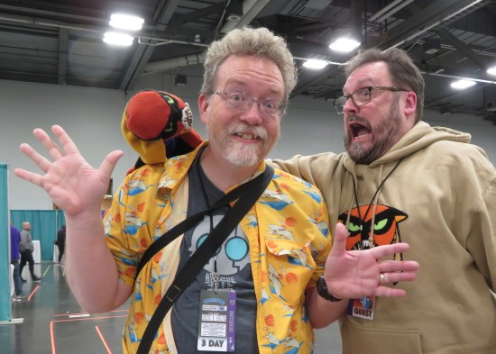 I am attacked by a Brak puppet.