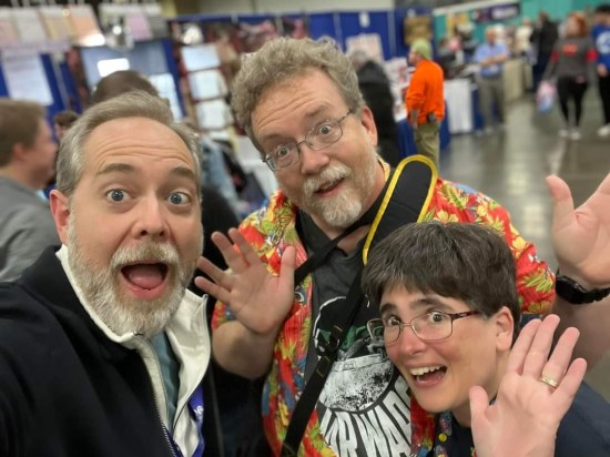 Us with old classmate Brian!