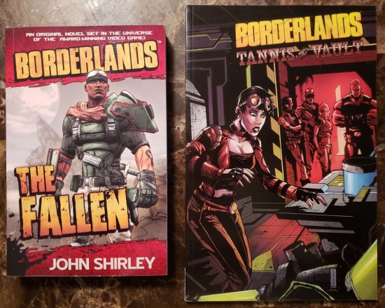 Two books set in the Borderlands video game universe.