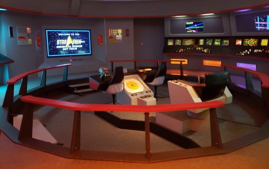 Ticonderoga Enterprise bridge!