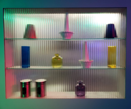 replicas of space knickknacks from classic Trek.