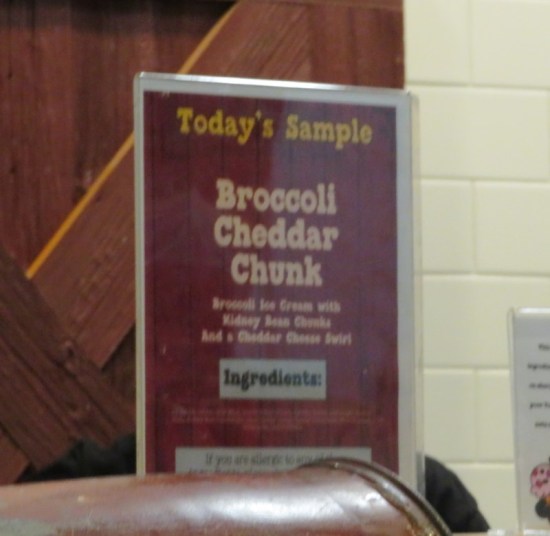 A fake sign - see caption.