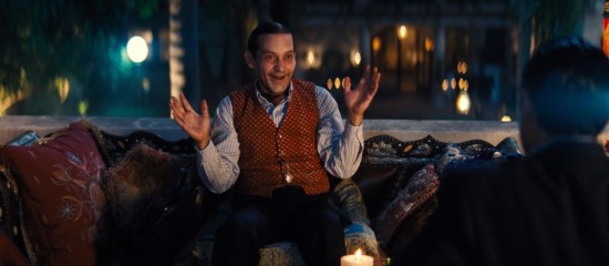 Tobey Maguire as a rich, Mob-connected ghoul in "Babylon"