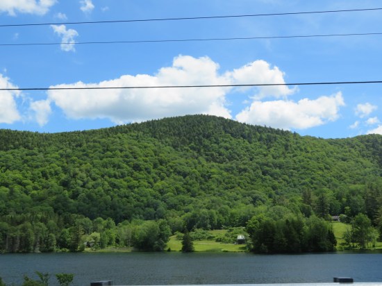 Yet another shot of the Green Mountains covered in trees, as if we didn't already posted enough of them.