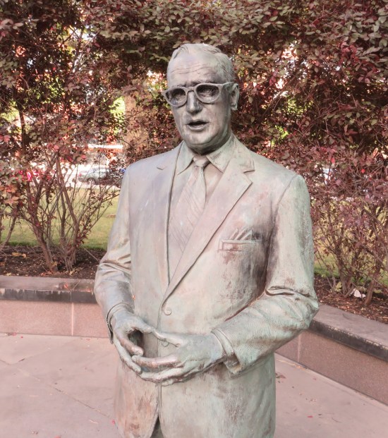 A statue of a lawyer. Exactly as exciting as it sounds.