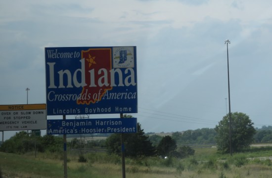 A "Welcome to Indiana" much like several others we've posted over the years.