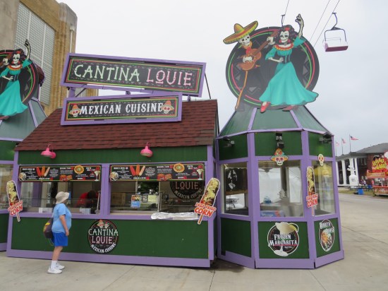 Cantina Louie food stand.