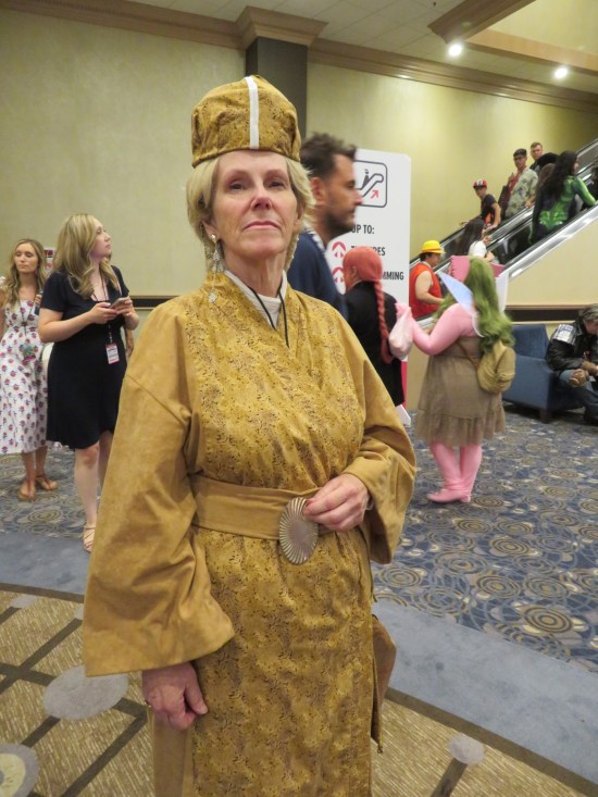 Kai Wynn robes and hat.