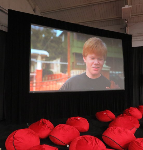 Same T screen showing a young teen Jesse Plemons in "Like Mike".
