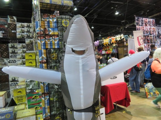 Left Shark from that famous meme that came out of Katy Perry's Super Bowl XLIX halftime show.