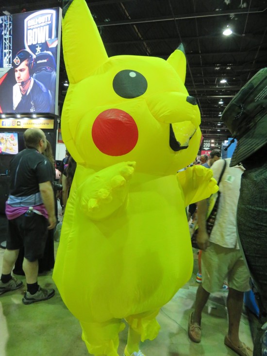 Inflatable Pikachu!