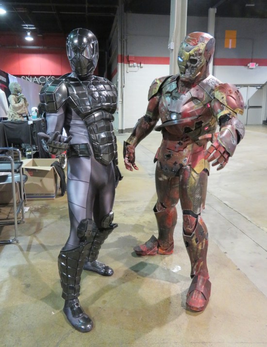 Spider-Armor and Zombie Iron Man!