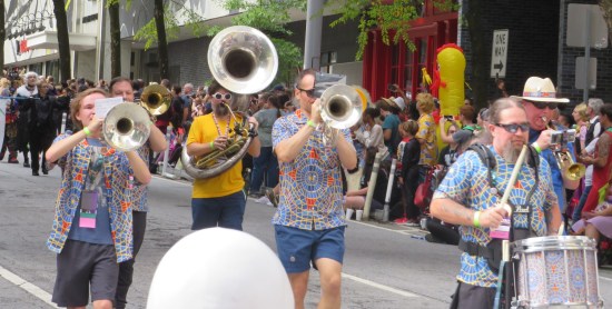 Marriott Carpet Marching Band!