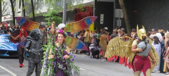 Mother Nature and Hawkwoman!