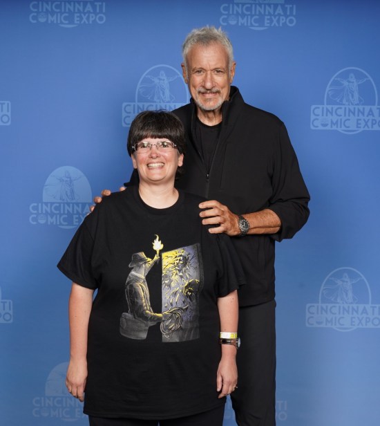 Anne and John de Lancie in a pro photo op.