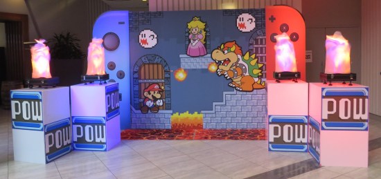 Super Mario backdrop!